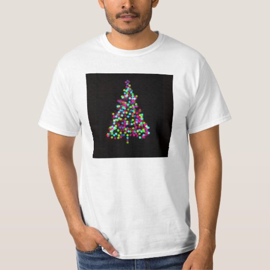 T-shirt Bijoux en sapin de Noël (Devant)