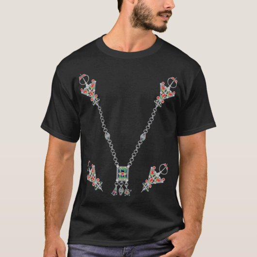 T-shirt Bijoux kabyle  (Devant)