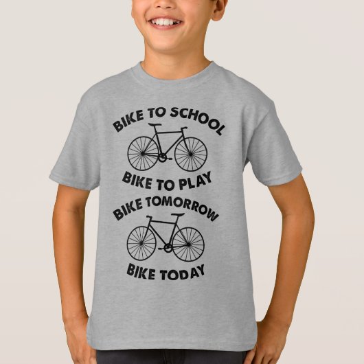 T-shirt Bike Forever - Cyclisme Cool (Devant)