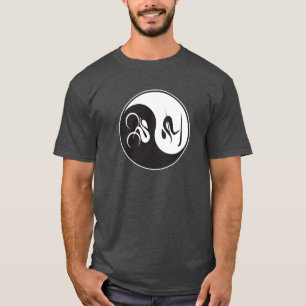 T-SHIRT BIKE-SKI YIN-YANG