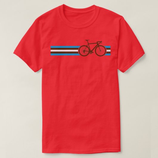T-shirt Bike Stripes AG2R La Mondiale (Design devant)