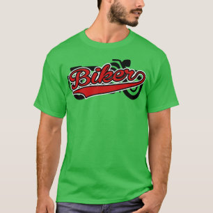 T-shirt Biker