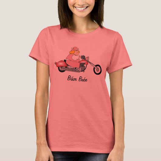 T-shirt Biker Babe (Devant)