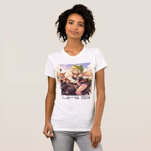 T-shirt Biker Chick - Allons-y !