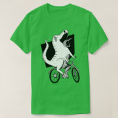 T-SHIRT BIKER DINOSAUR (Design devant)