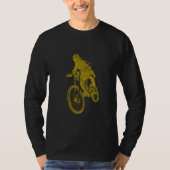 T-Shirt Biker Doré (Devant)