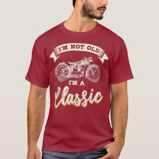 T-shirt Biker Gear Cadeaux Moto Pas Vieux Im Classic
