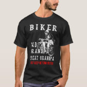 T-shirt Biker Papa Grand Papi Grand Papi Je Continue Getti (Devant)