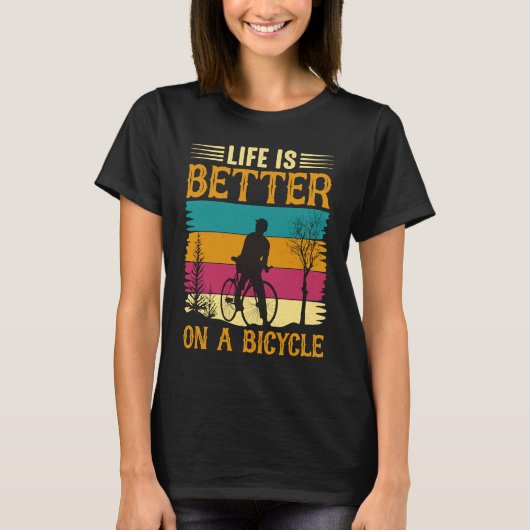 T-shirt Biking and Cycling   14 (Devant)