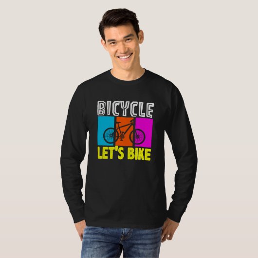 T-shirt Biking and Cycling 14 (Devant entier)