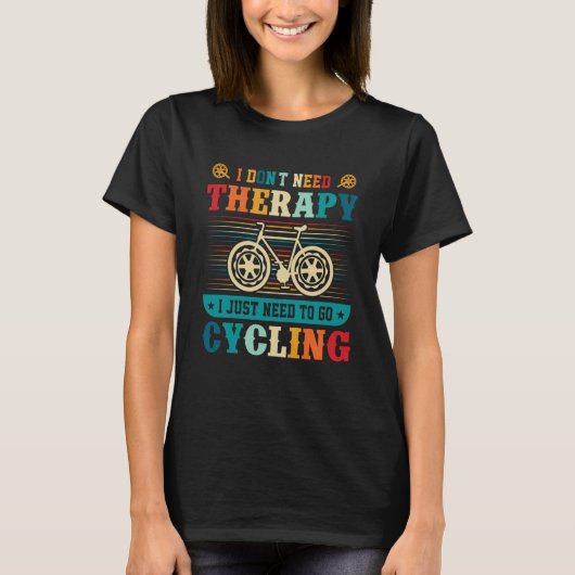 T-shirt Biking and Cycling 76 (Devant)