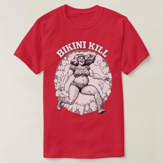 T-shirt Bikini Kill Original Fan Artwork (Design devant)