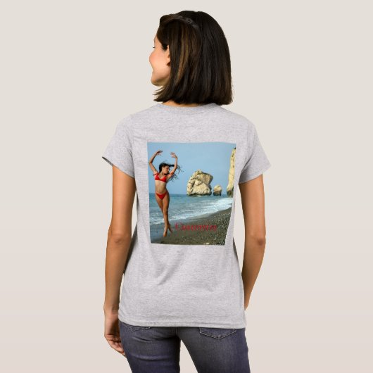 T-shirt Bikini Model Dancing Thunder_Cove (Dos entier)