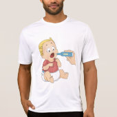 T-shirt Bilan de la température du bébé Santé pédiatrique (Devant)