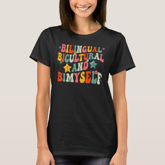 T-shirt Bilingue Biculturel Et Bimoi-même 9 (Devant)