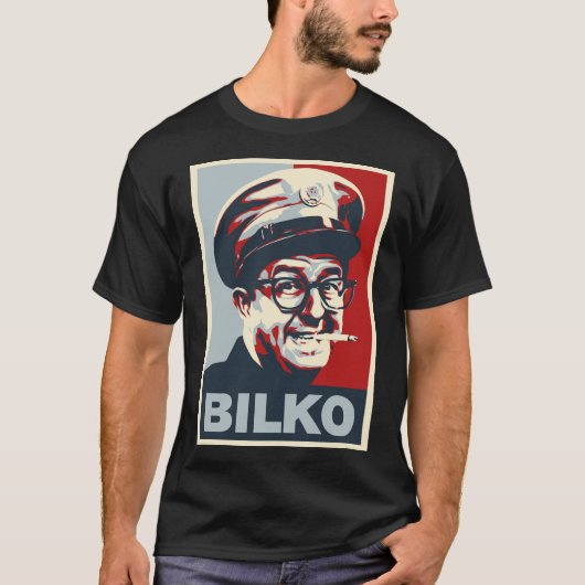 T-shirt Bilko Phil Silvers Hope Style Retro Tv Original De (Devant)