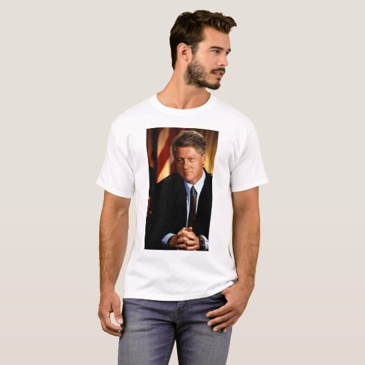 T-shirt Bill Clinton (Devant entier)