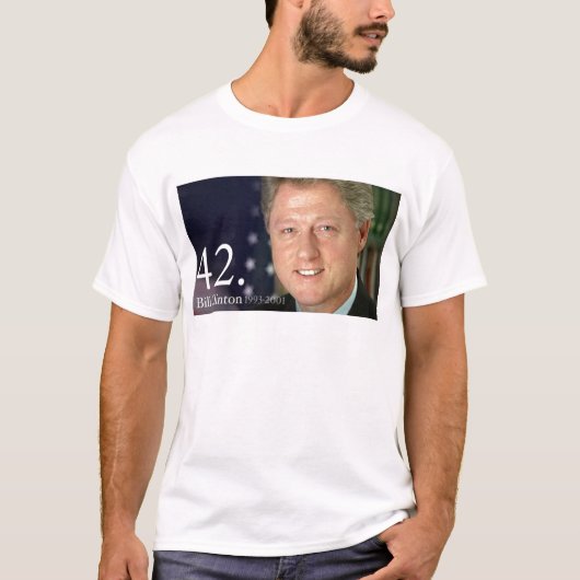 T-shirt Bill Clinton (Devant)