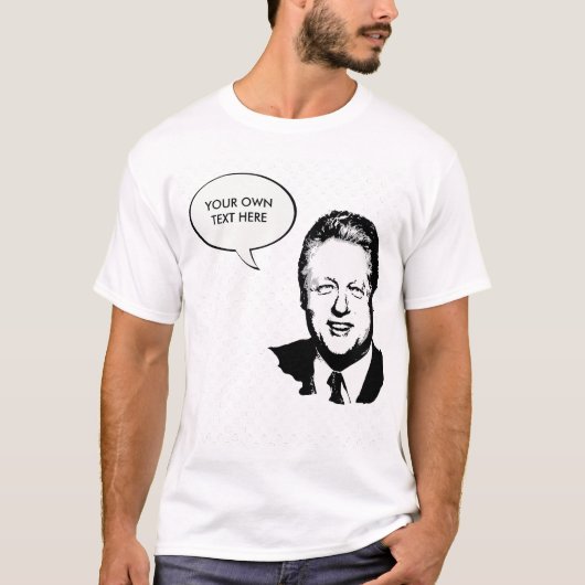 T-shirt Bill Clinton 2012 (Devant)