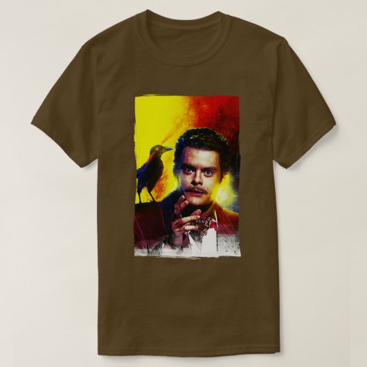 T-shirt Bill Hader comme Vincent Price (Design devant)