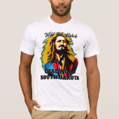 T-shirt Bill Hickok Deadwood (Devant)
