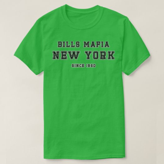 T-shirt Bill Mafia New York (Design devant)