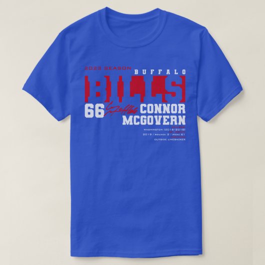T-shirt Bill McGovern 2023 (Design devant)