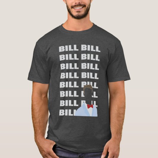 T-shirt Bill Nye le garçon de science (Devant)