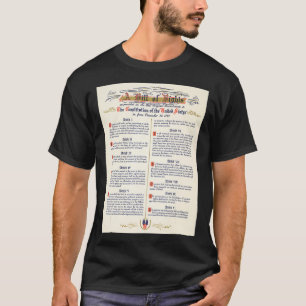 T-shirt Bill of Rights USA History Teacher Student Constit