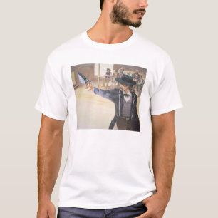T-shirt "Bill sauvage" Hickok (1837-76) démontre sa marqu