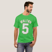 T-shirt Bill Walton Basketball Guy, Bill Walton 5 (Devant entier)