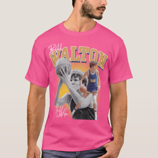 T-shirt Bill Walton Basketball Légende Signature Vintage R