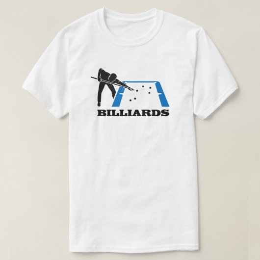 T-Shirt Billard (Design devant)