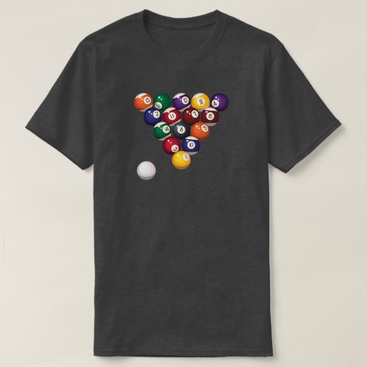 T-Shirt Billard (Design devant)
