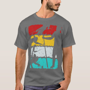 T-shirt Billard 8 Ball Retro Design pour Pool Player Vint