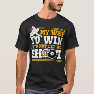 T-shirt Billard Américain Et Hommes Gagnants 8 Ball