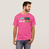 T-shirt Billard amusant (Devant entier)