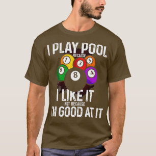 T-shirt Billard amusant pour Homme Plus Taille Billard T p
