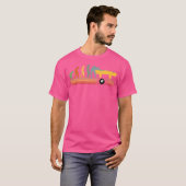 T-shirt Billard Bâtons de jeu Evolution Snooker Pool de ta (Devant entier)