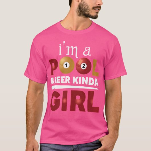 T-shirt Billard Billards Billards Billards Snooker Femmes (Devant)