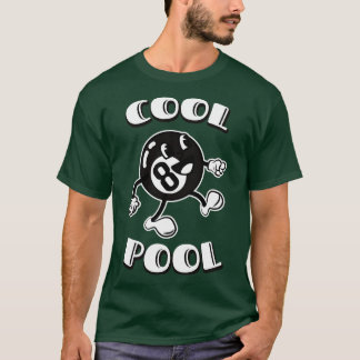 T-shirt Billard de la piscine cool
