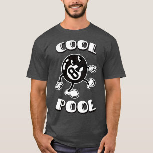 T-shirt Billard de la piscine cool