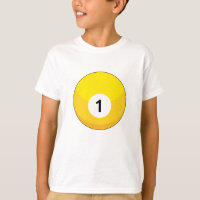 Billard jaune numéro un