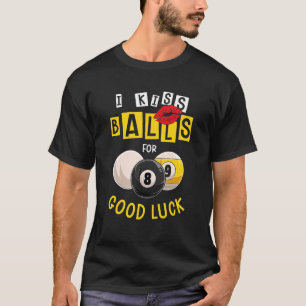 T-shirt Billard Pool 8 Ball Snooker Femme Billard Jouer