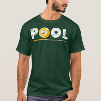 T-shirt Billard Pool 9 joueurs
