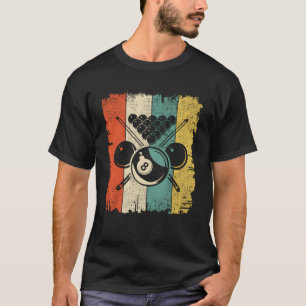 T-shirt Billard Pool Billard Équipe