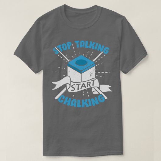 T-shirt Billard Pool Snooker Player Cadeau (Design devant)