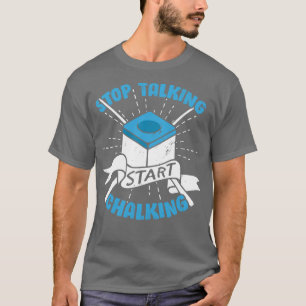 T-shirt Billard Pool Snooker Player Cadeau