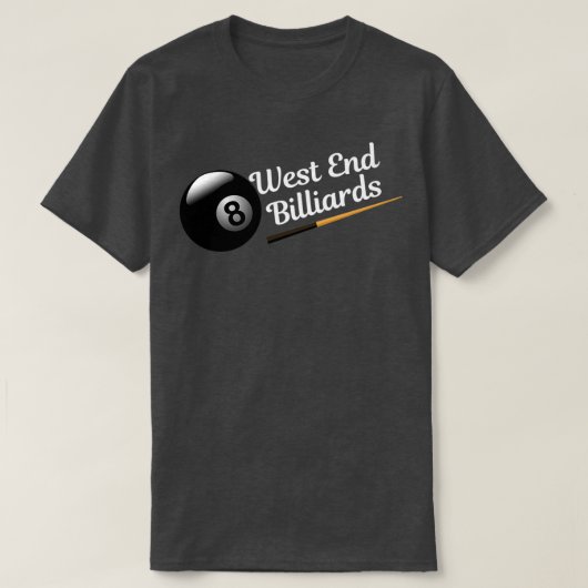 T-shirt Billard West Ende (Design devant)