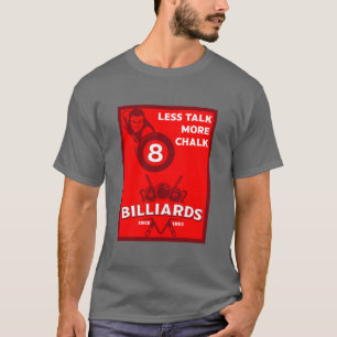 T-shirt Billards de poche vintages